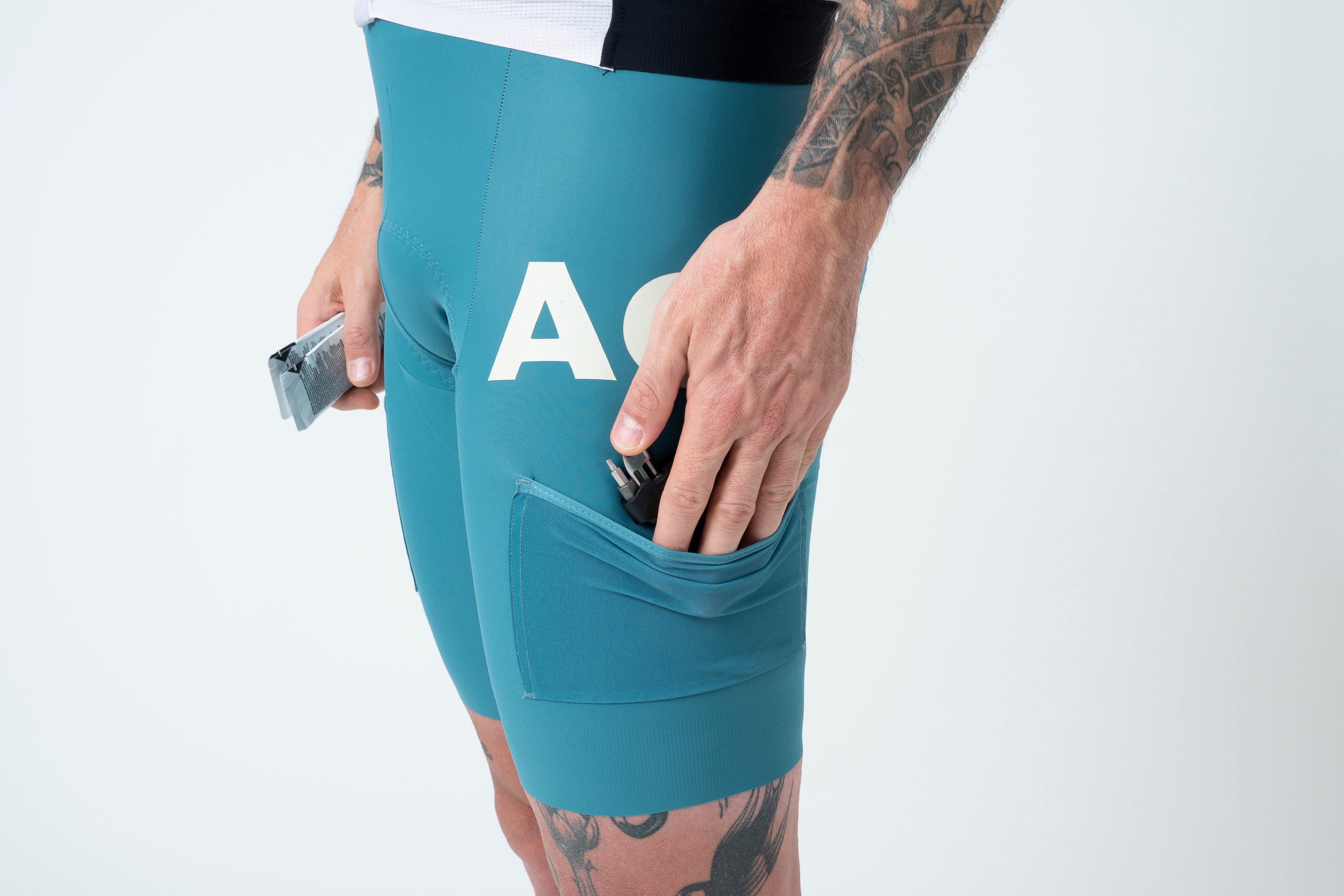 MEN FENICOTTERO CARGO BIB SHORTS